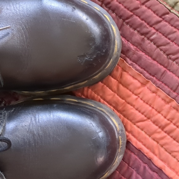 DR MARTEN* steel toe industrial shoe non slip oil resistant sole made in England - Picture 10 of 15